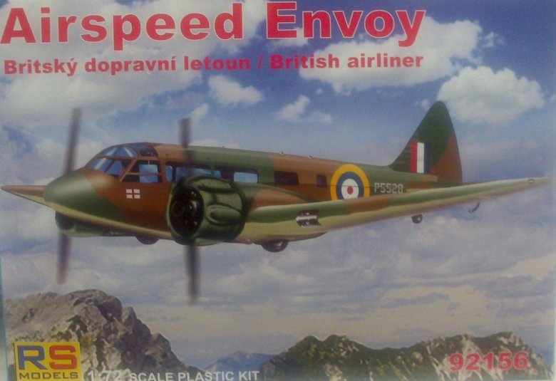 Airspeed as.6 . model 1/72