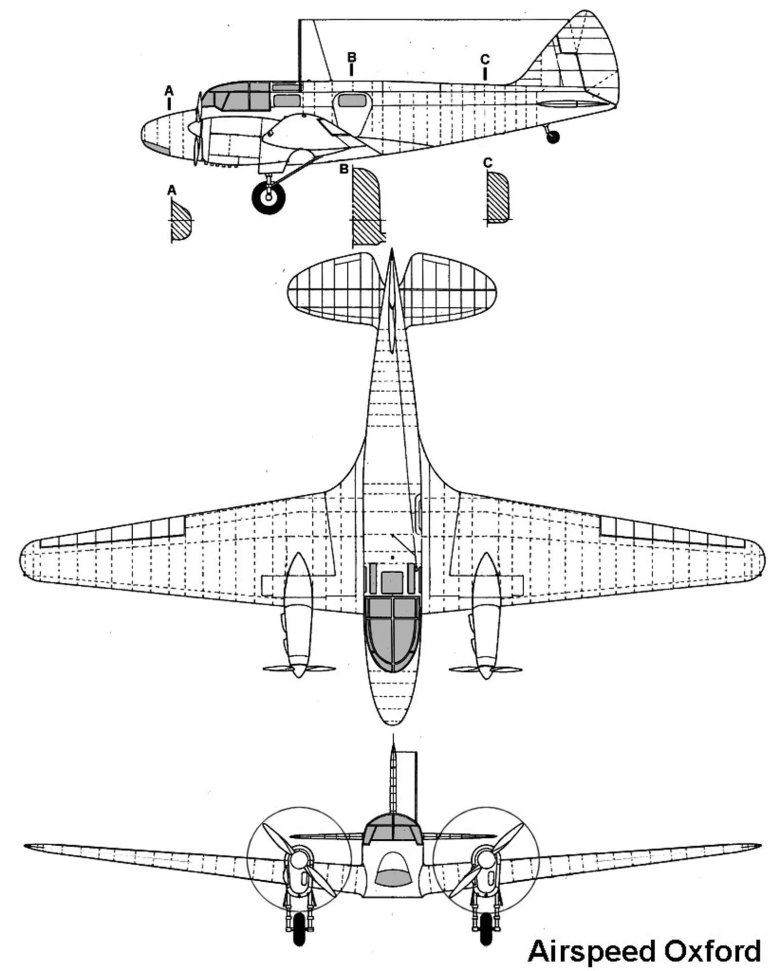 Чертежи самолета