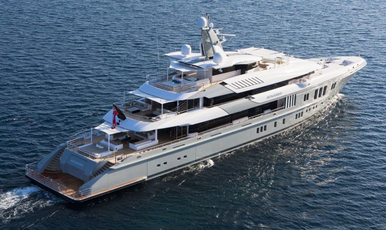 Mega yachts
