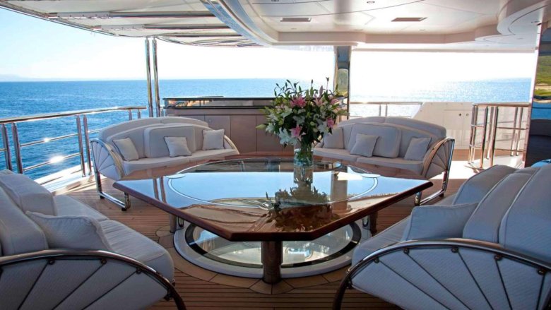 Luxury yacht