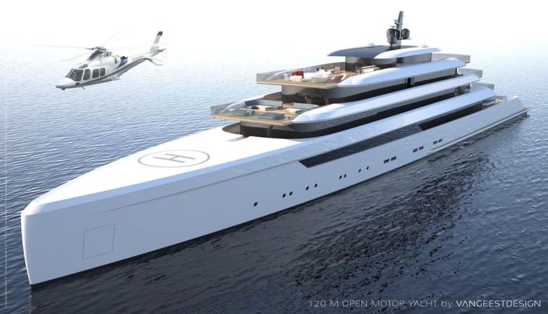 Мегаяхта calibre 102 от mub design