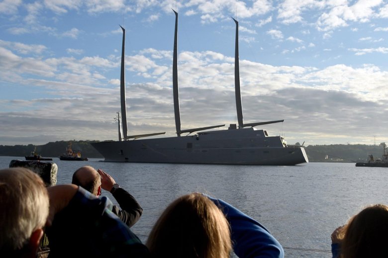 Самая большая парусная яхта в мире