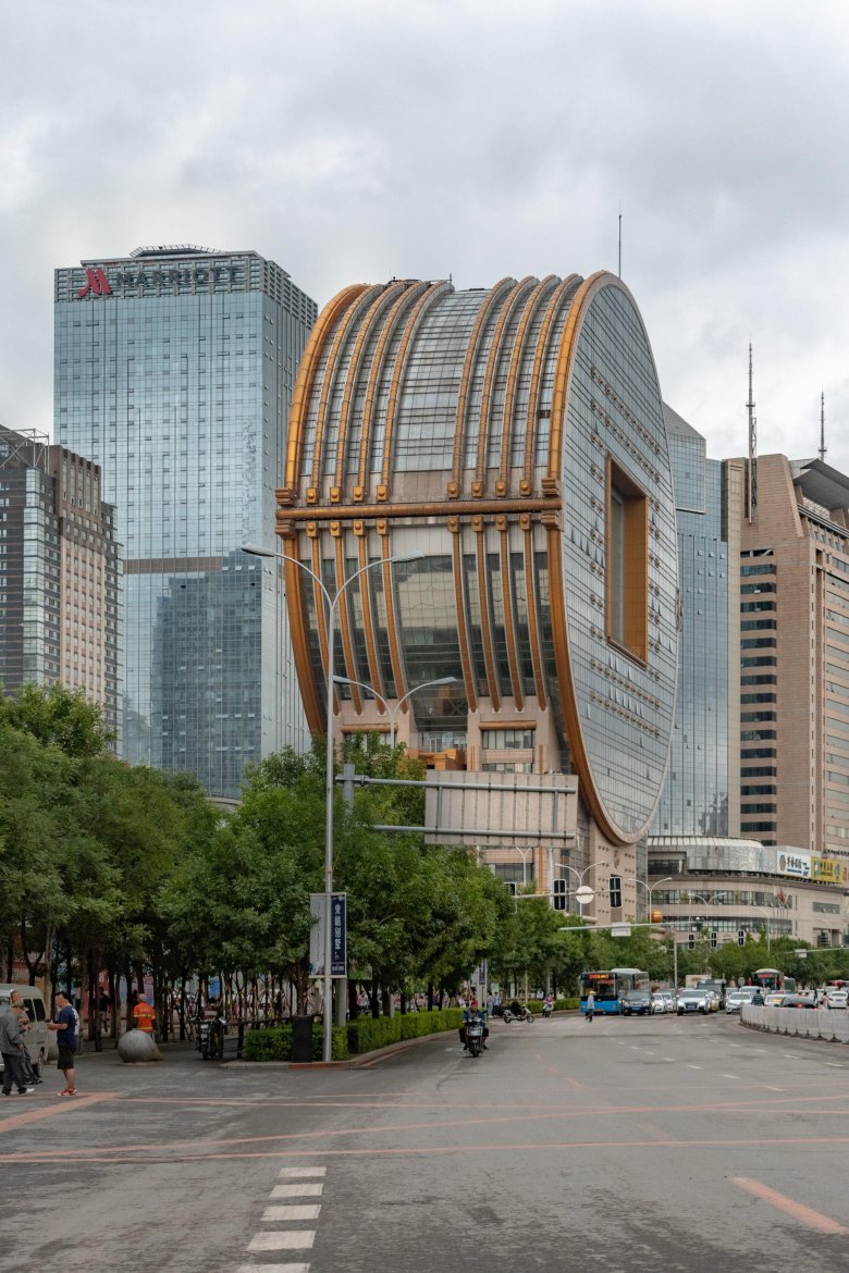 Китай шэньян здание-монета