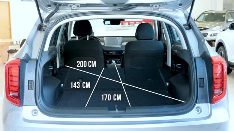 Haval jolion размер багажника