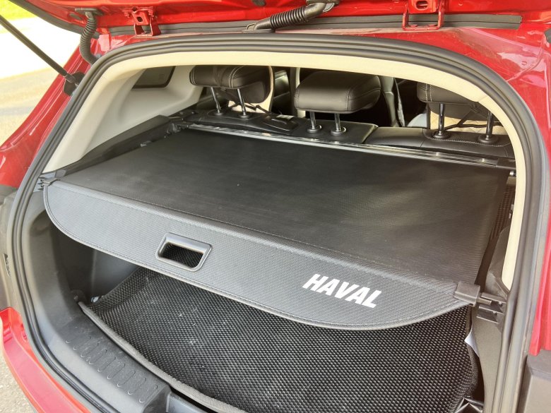 Шторка багажника вместо полки в haval jolion