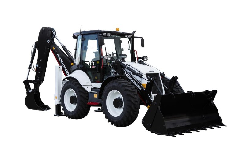 Экскаватор погрузчик гидромек 102в