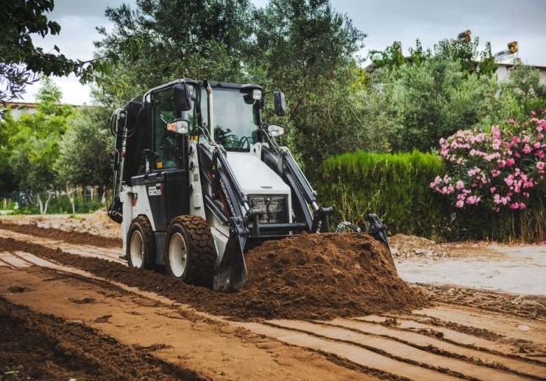 Мини экскаватор-погрузчик hidromek hmk 62ss