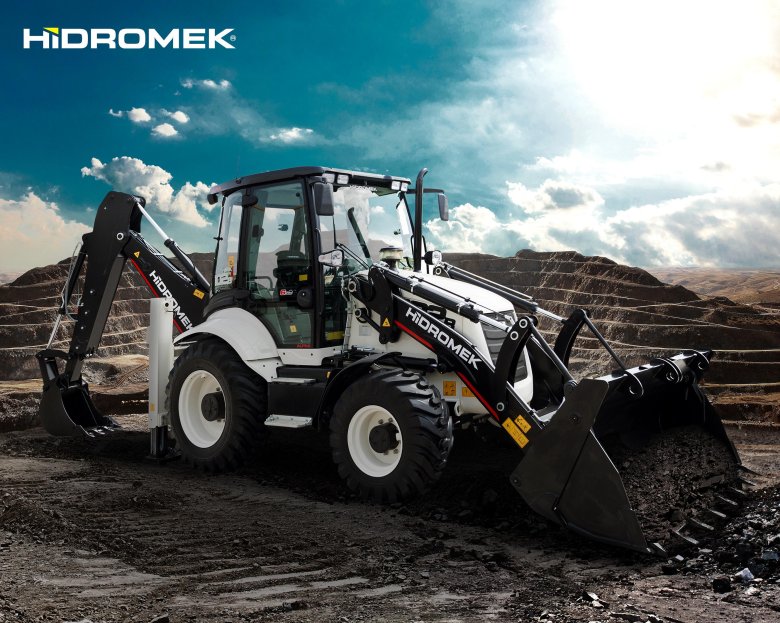 Экскаватор-погрузчик гидромек 102s