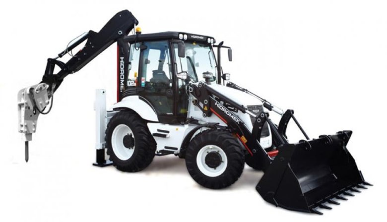 Гидромек экскаватор погрузчик