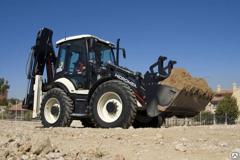 Экскаватор-погрузчик hidromek 102s