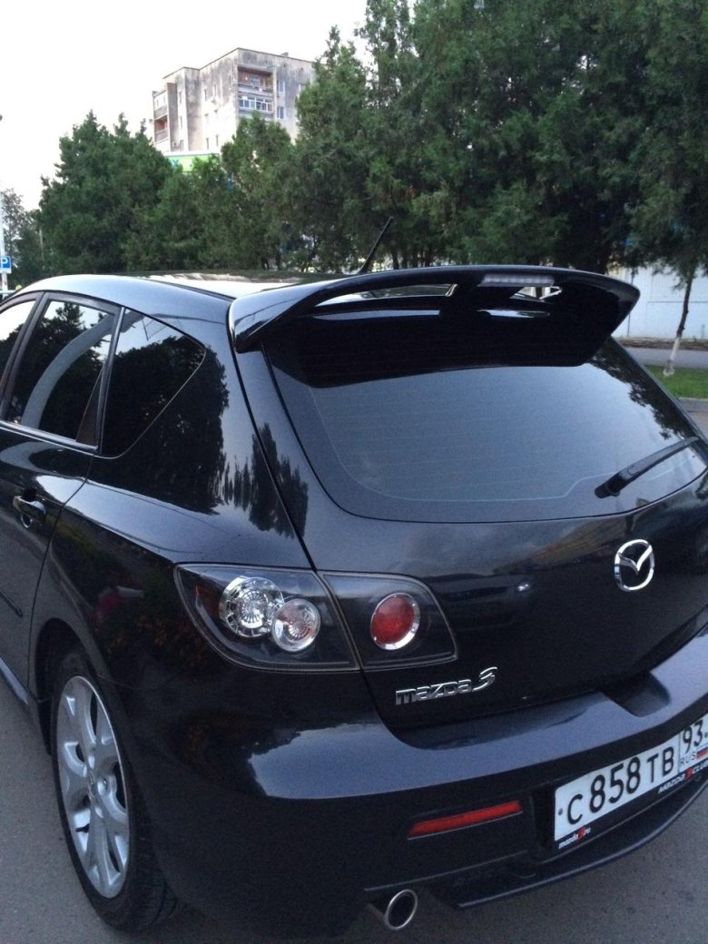 Mazda 3 bk хэтчбек черная