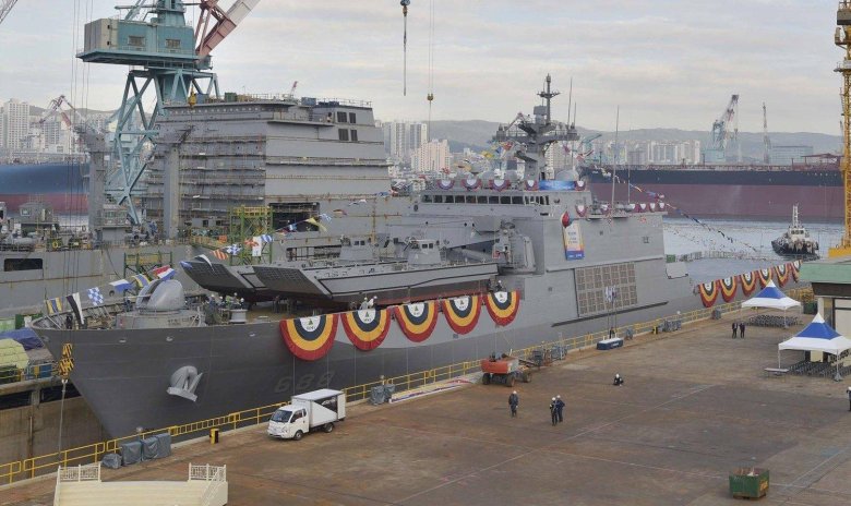 Cheon wang bong class tank landing ship