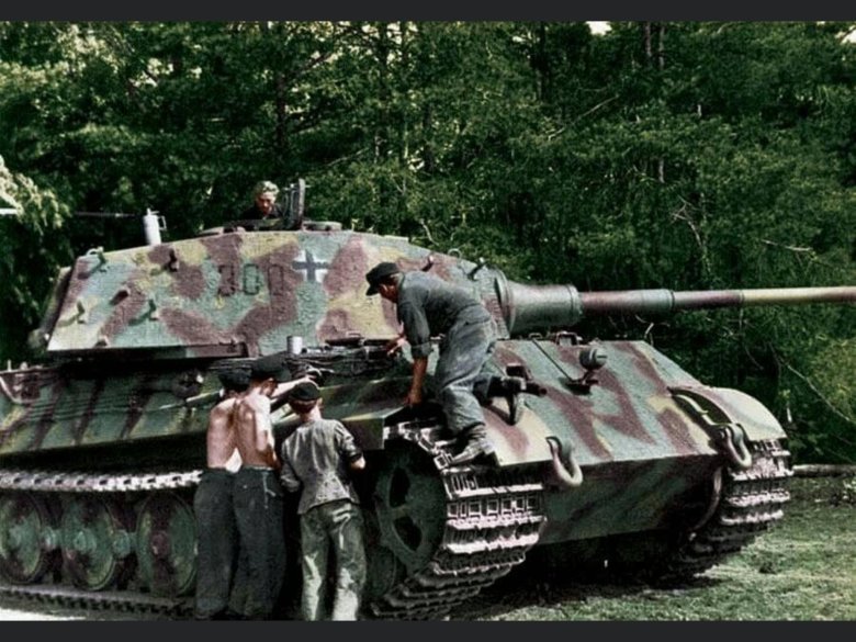 Немецкий танк королевский тигр