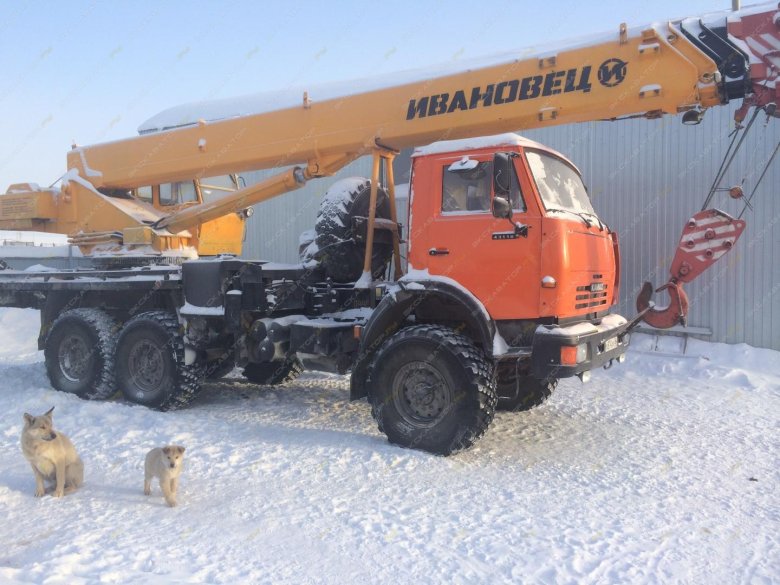 Автокран камаз 25 тонн вездеход