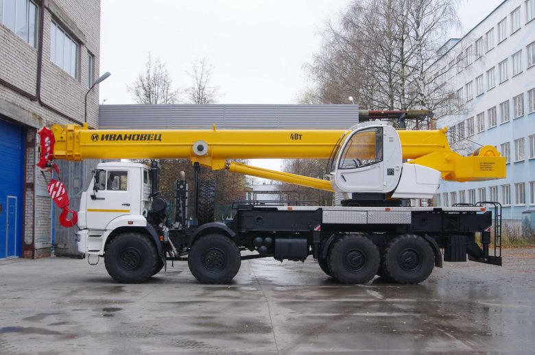 Автокран ивановец кс-45717к-3р