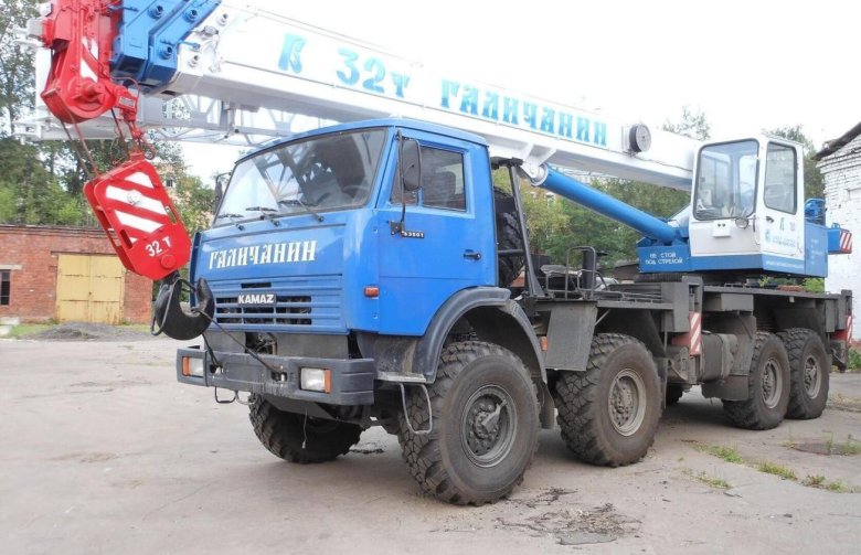 Кран галичанин 32т
