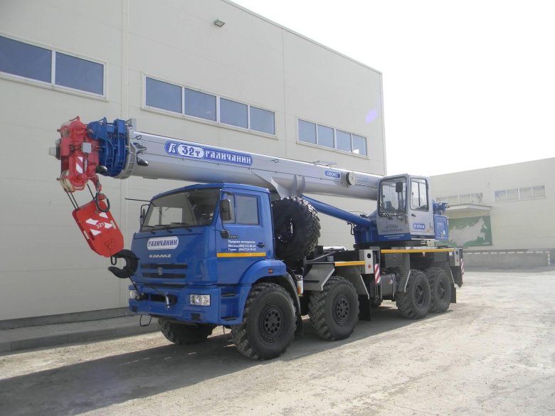 Автокран галичанин кс-55729-5в