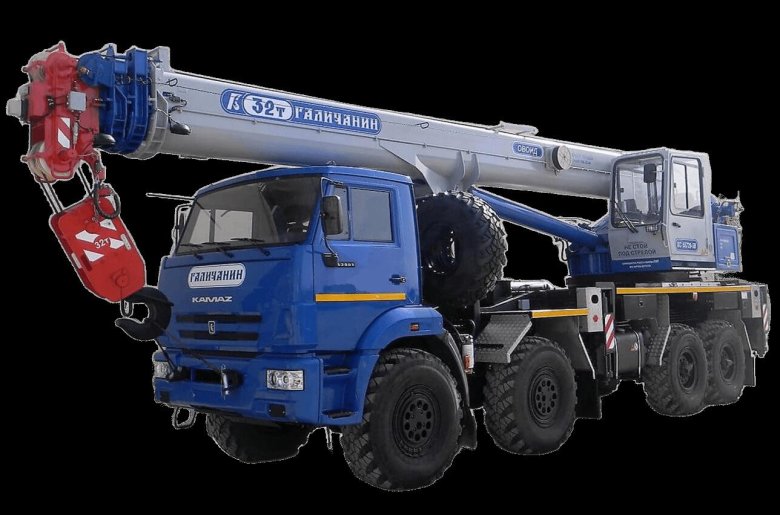 Автокран галичанин 50