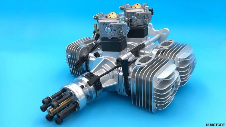 V образный четырёхцилиндровый двигатель