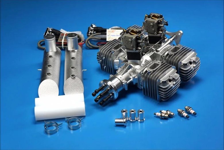 Авиамодельный бензиновый двигатель dle 26