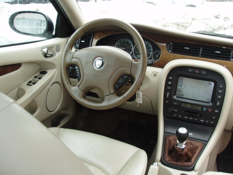 Jaguar s-type 2007 салон