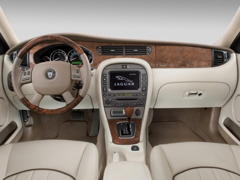 Jaguar xj 2007 салон