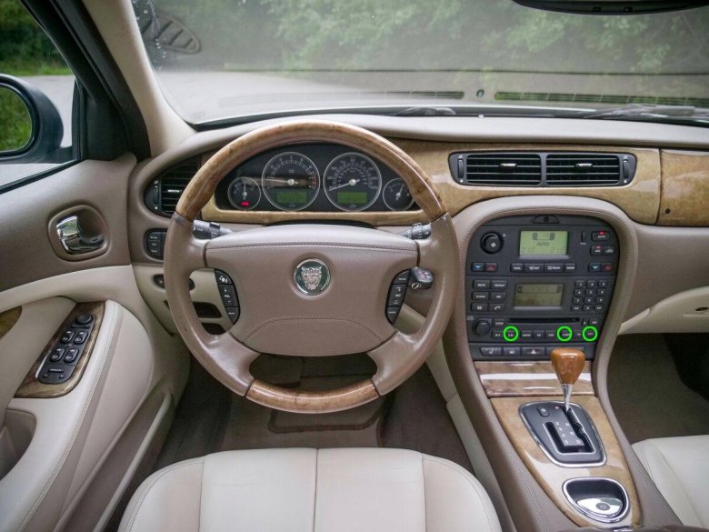 Jaguar s-type 2007 салон