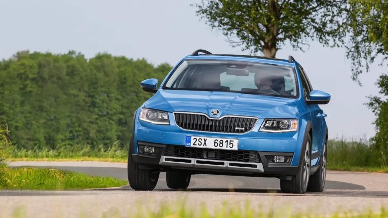 Skoda octavia scout 2017