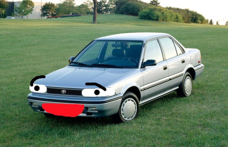 Toyota corolla 1987 седан