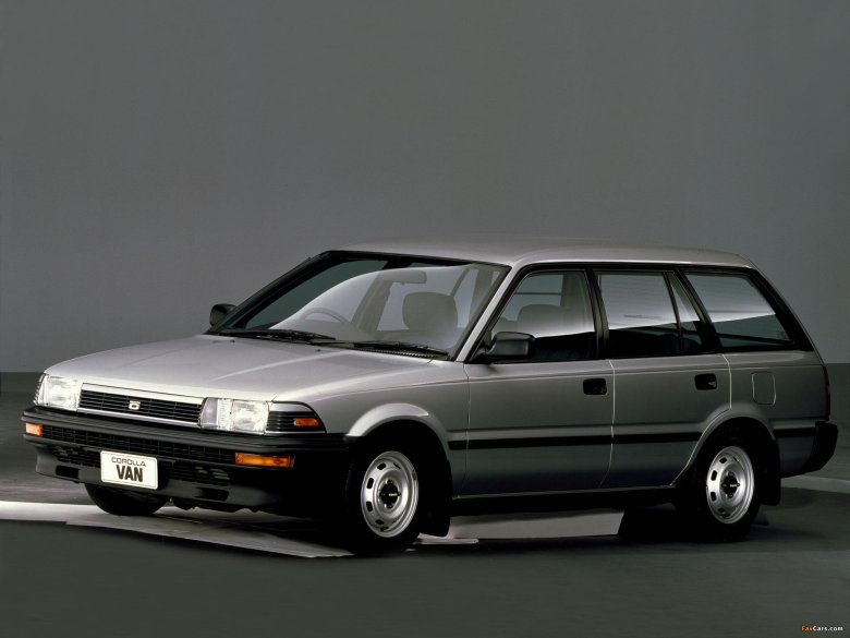 Toyota corolla 1987 универсал