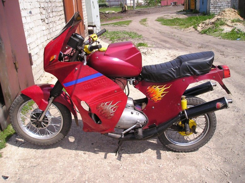 Мотоцикл ява тюнинг