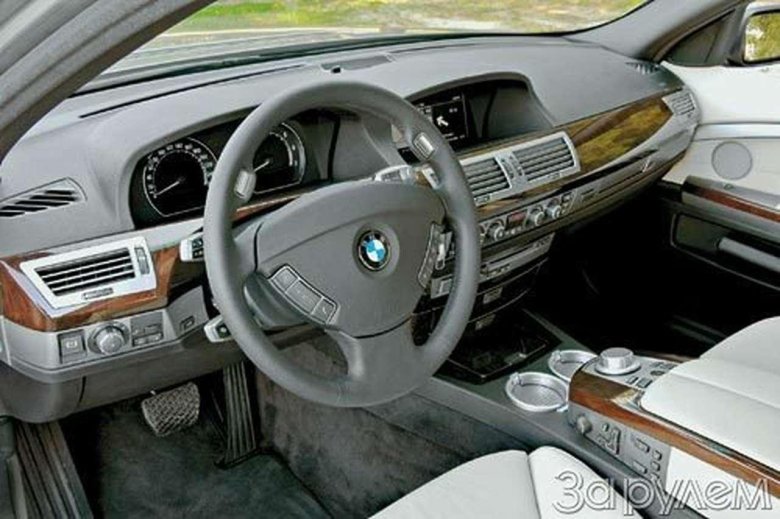Bmw 750 2008 салон