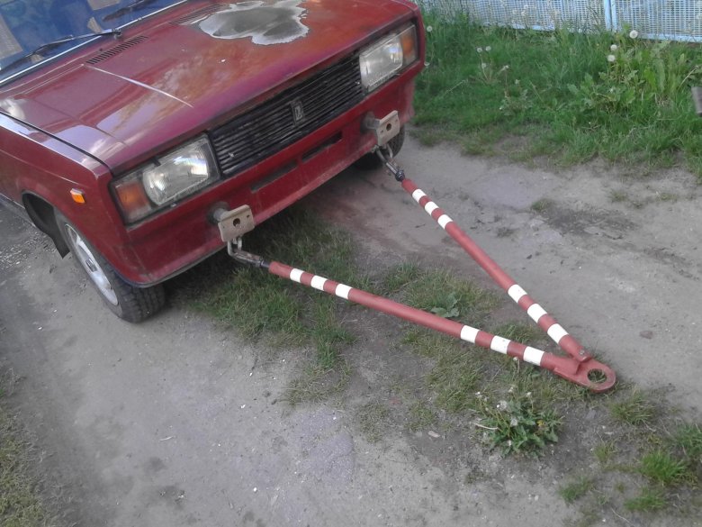 Жесткая сцепка для легковых автомобилей