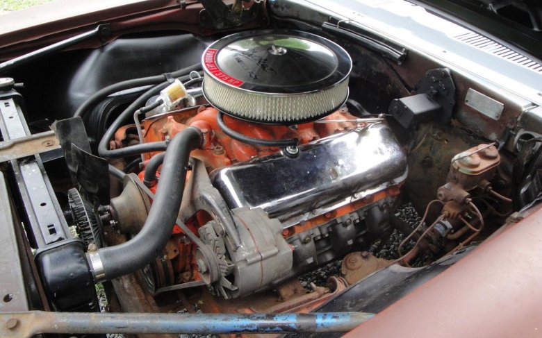 Chevrolet camaro ss 1967 двигатель