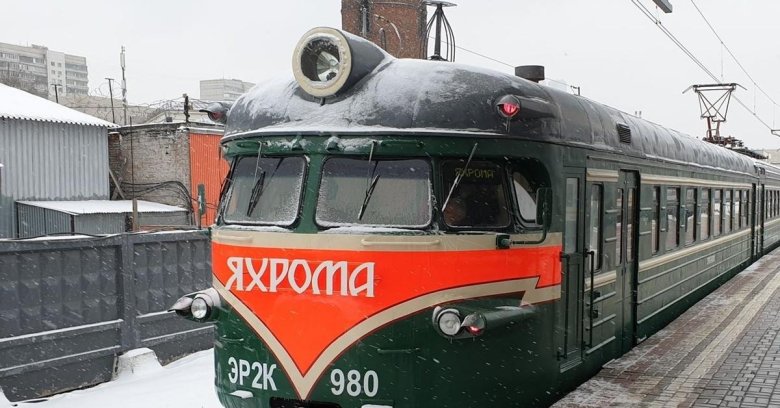 Ретро-электричка эр2