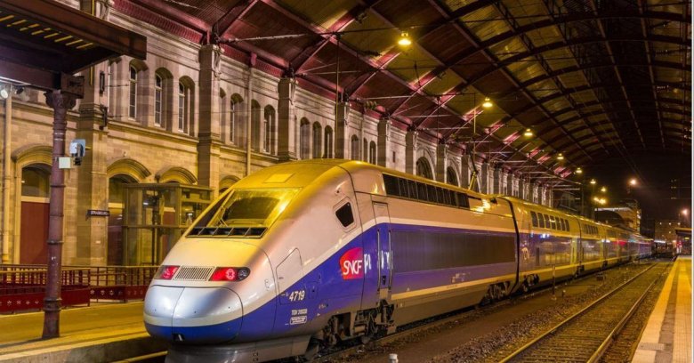 Поезд tgv франция