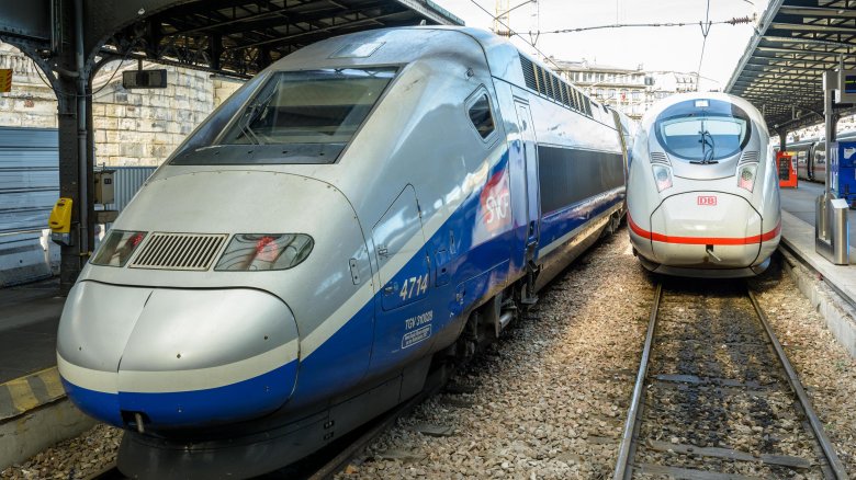 Поезд париж лион