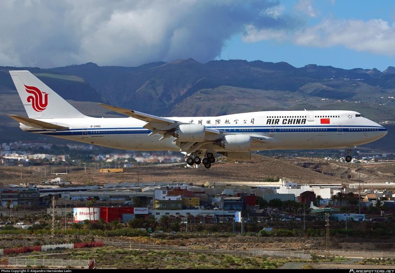 Air china boeing 747-8