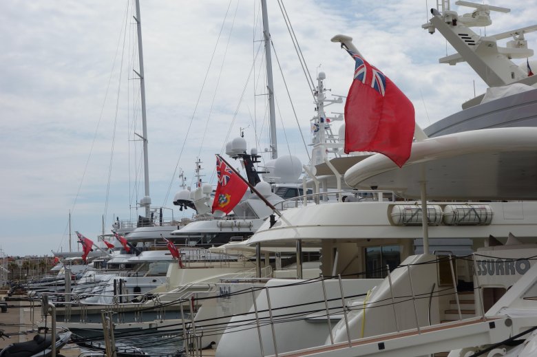 Флаг яхты норд