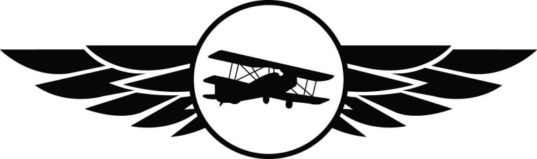 Эмблема самолет