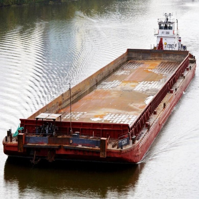 Баржа речная сухогрузная