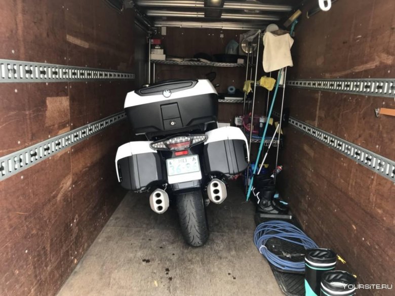 Мотоцикл в прицепе