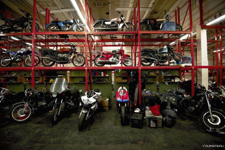 Склад мотоциклов
