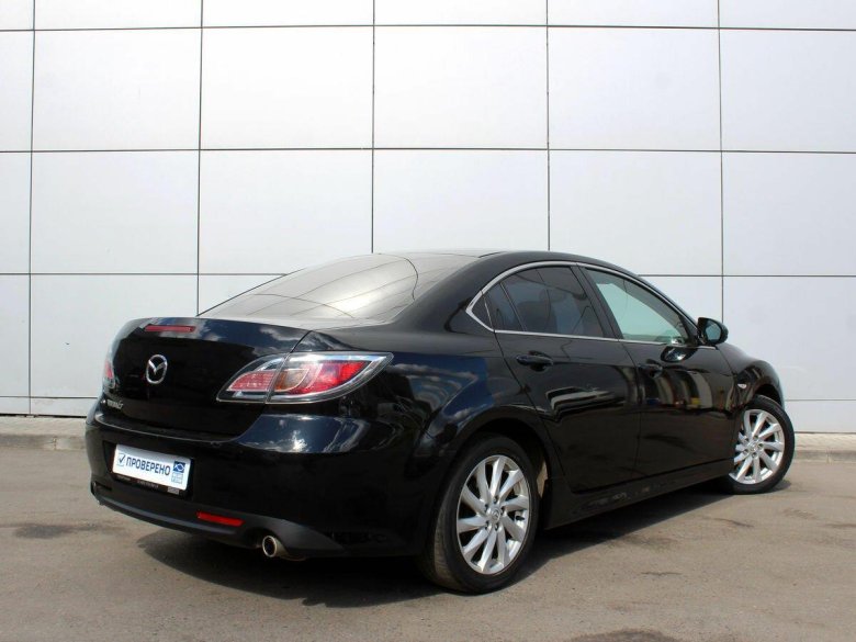 Мазда 6 2 поколение черная
