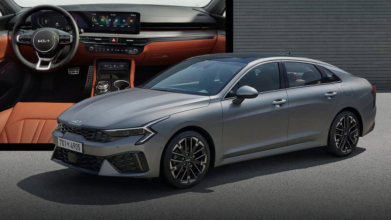 Kia k5 2024 рестайлинг