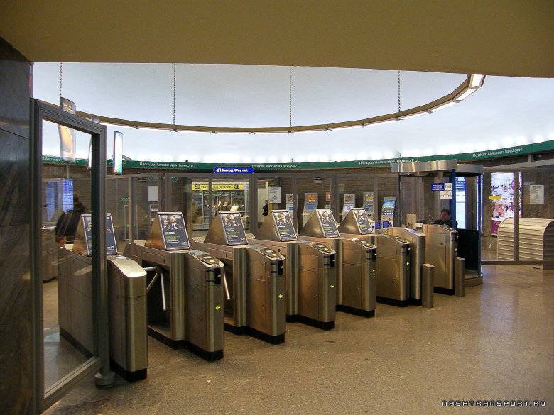 Турникеты в метро санкт-петербурга