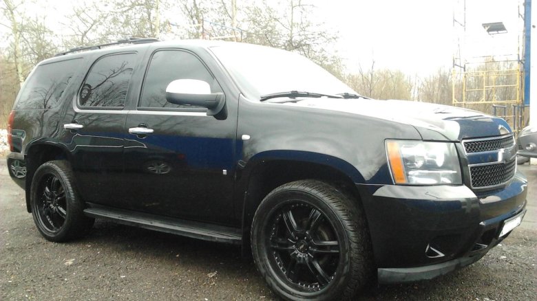 Chevrolet tahoe black 2007