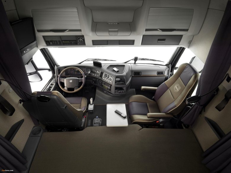 Volvo fh16 750 кабина
