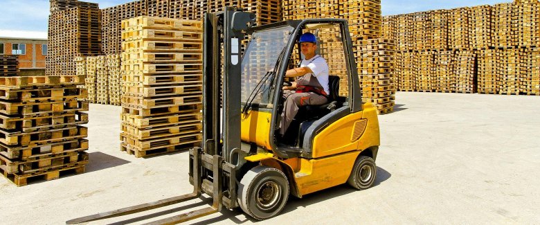 Погрузчик поддонов