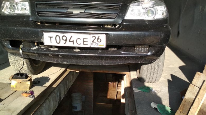 Противотуманки нива шевроле